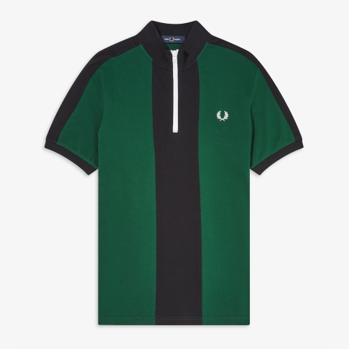 [Authentic] Vertical Panel Polo Shirt(426)