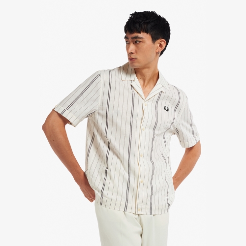 [Sharp] 파인 스트라이프 리비어 셔츠 (560)