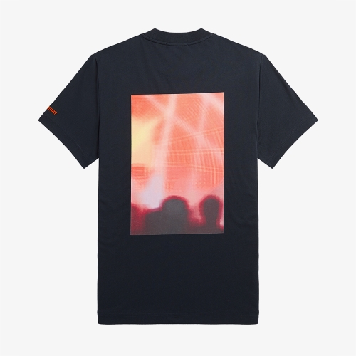 [Graphic T-shirts] 앱스트랙트 레이브 프린트 티셔츠 (102)