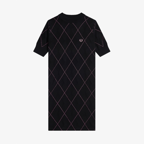 [Womens] 아가일 니트 드레스(102)