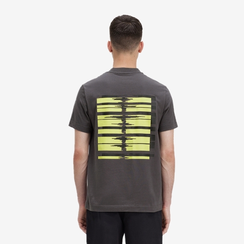 [Sharp] 사운드웨이브 백 그래픽 티셔츠 (G85)