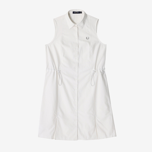 [Womens] 개더 슬리브리스 셔츠 드레스 (129)