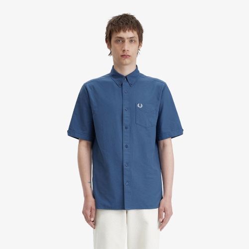 [Baseline] 숏 슬리브 옥스포드 셔츠(963)